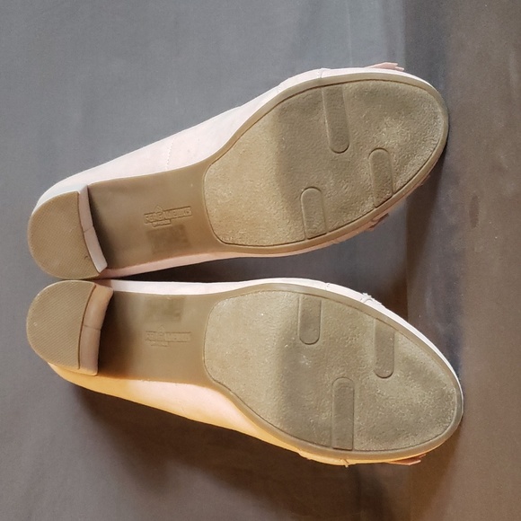 Pink Suede heels, size 7 - Picture 4 of 6